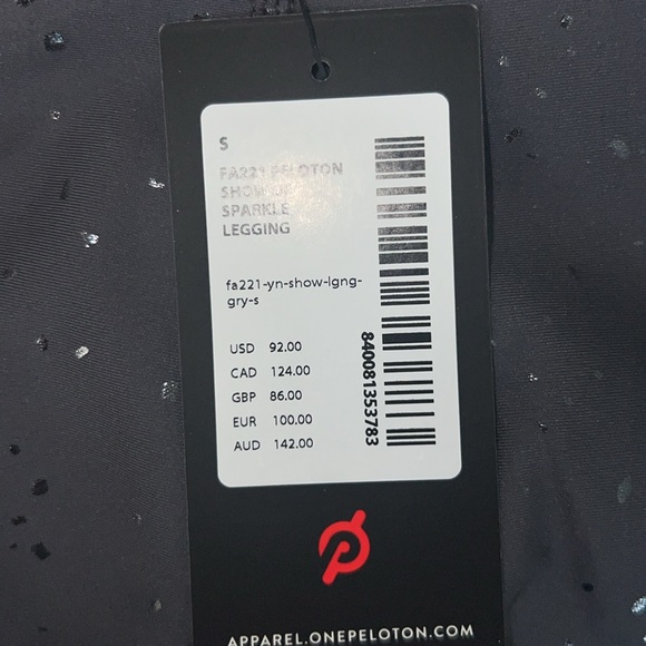 Peloton Leggings (show up sparkle) - Picture 3 of 3